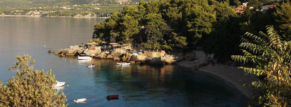 Zalazak sunca na plaži Mokalo, romantičan pogled na more